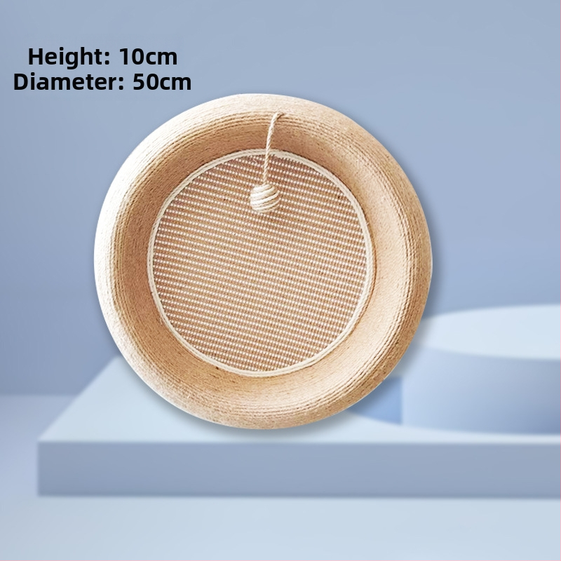 Four Peng Cat Nest and Sisal Scratching Post — πλήρης επιφάνεια από sisal, ανθεκτική κατασκευή, χαριτωμένο στυλ