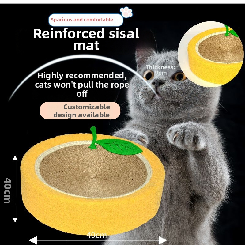 Four Peng Cat Nest and Sisal Scratching Post — πλήρης επιφάνεια από sisal, ανθεκτική κατασκευή, χαριτωμένο στυλ