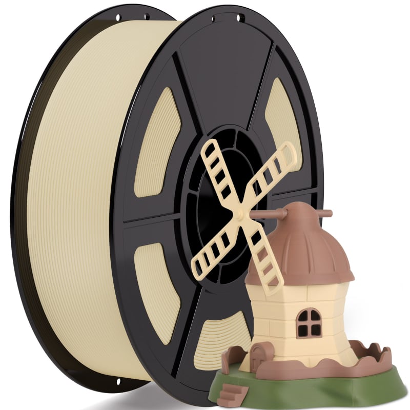 PLA matt filament, nagy szilárdságú, ipari minőség, kerek keresztmetszet, 1 kg
