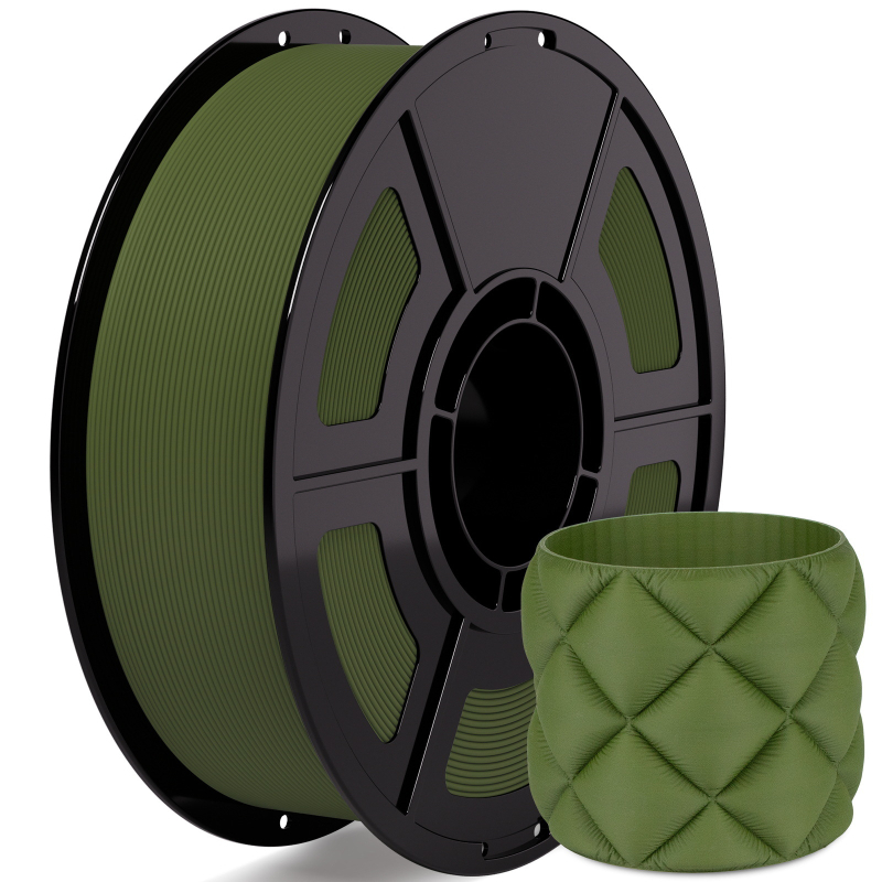 PLA matt filament, nagy szilárdságú, ipari minőség, kerek keresztmetszet, 1 kg