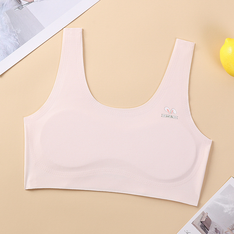 Ice Silk tube top grudnjak za fazu 1 razvoja (9–13 godina) – puna šalica, tanka kalup šalica, pjena podstava