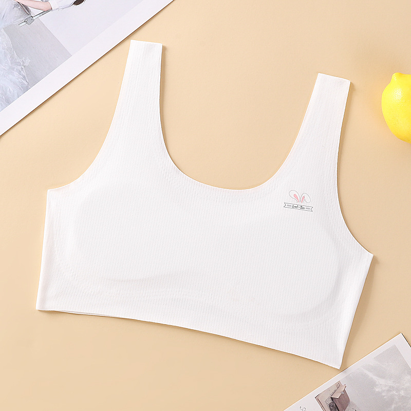 Ice Silk tube top grudnjak za fazu 1 razvoja (9–13 godina) – puna šalica, tanka kalup šalica, pjena podstava
