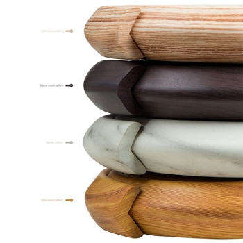 Baba asztal sarokvédői – vastagított és szélesített védőcsíkok