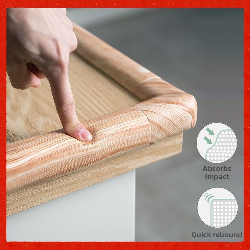 Baba asztal sarokvédői – vastagított és szélesített védőcsíkok