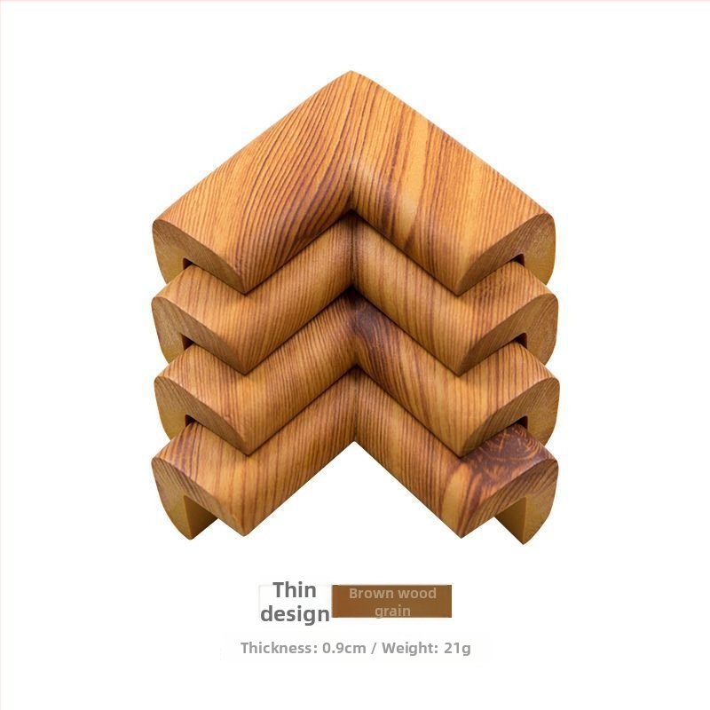 Baba asztal sarokvédői – vastagított és szélesített védőcsíkok