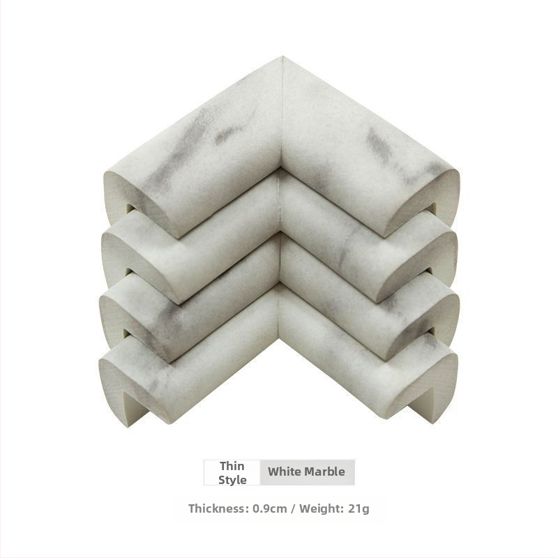 Baba asztal sarokvédői – vastagított és szélesített védőcsíkok