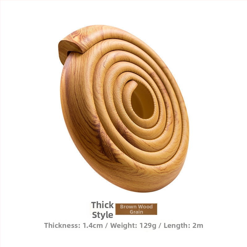 Baba asztal sarokvédői – vastagított és szélesített védőcsíkok