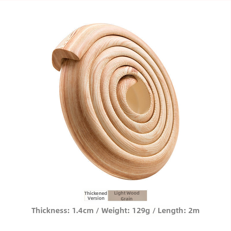 Baba asztal sarokvédői – vastagított és szélesített védőcsíkok