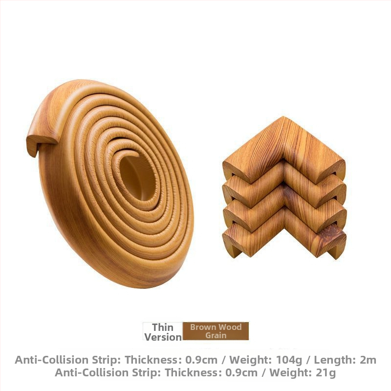 Baba asztal sarokvédői – vastagított és szélesített védőcsíkok