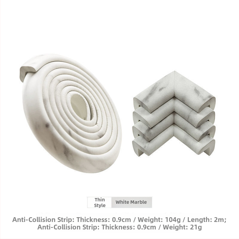 Baba asztal sarokvédői – vastagított és szélesített védőcsíkok