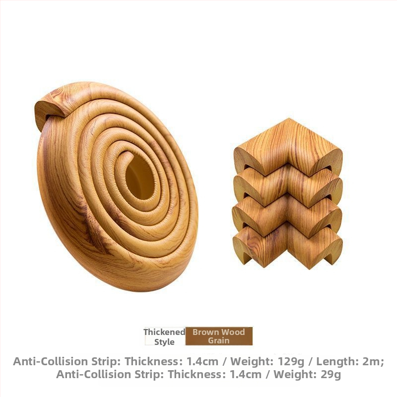 Baba asztal sarokvédői – vastagított és szélesített védőcsíkok