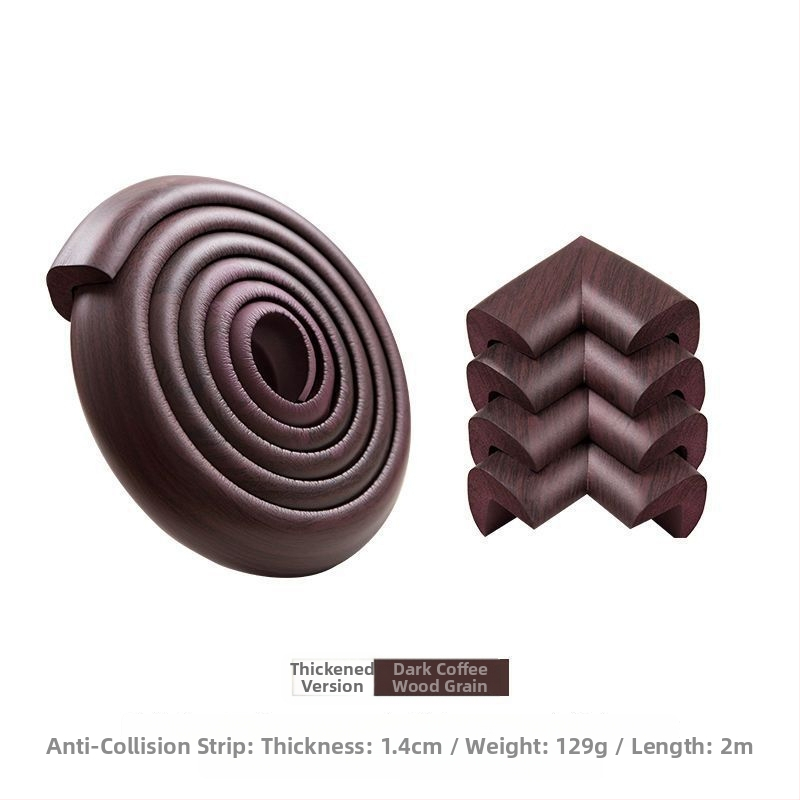 Baba asztal sarokvédői – vastagított és szélesített védőcsíkok