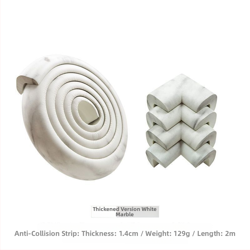 Baba asztal sarokvédői – vastagított és szélesített védőcsíkok