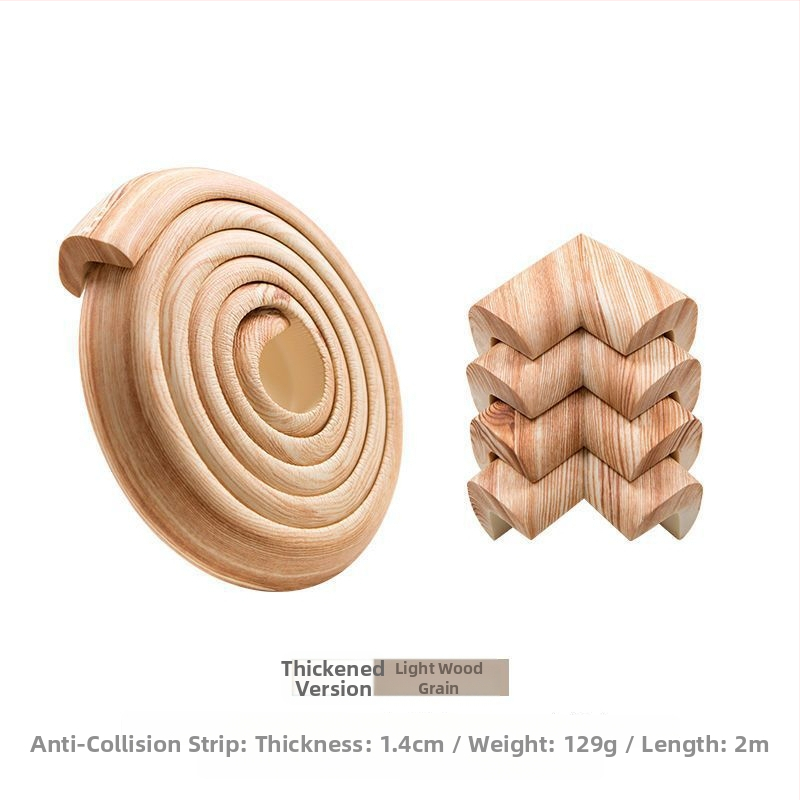 Baba asztal sarokvédői – vastagított és szélesített védőcsíkok