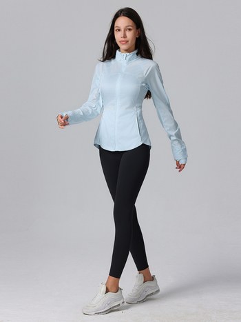 Женско леко ветрово яке за открито със качулка, полиестер, UPF50+ UV защита, тясна кройка