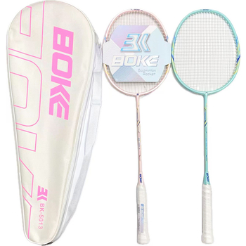 Platinum ракетка за бадминтон, карбонова композитна рамка, тегло 95–100 g, дръжка G1, твърдост на пръчката умерена