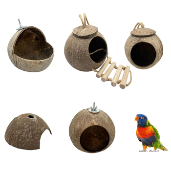 Cuib din lemn pentru păsări de companie, fabricat în Zhejiang