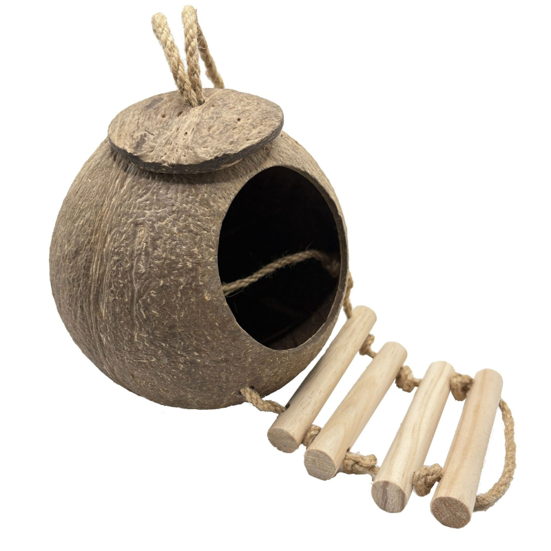 Cuib din lemn pentru păsări de companie, fabricat în Zhejiang