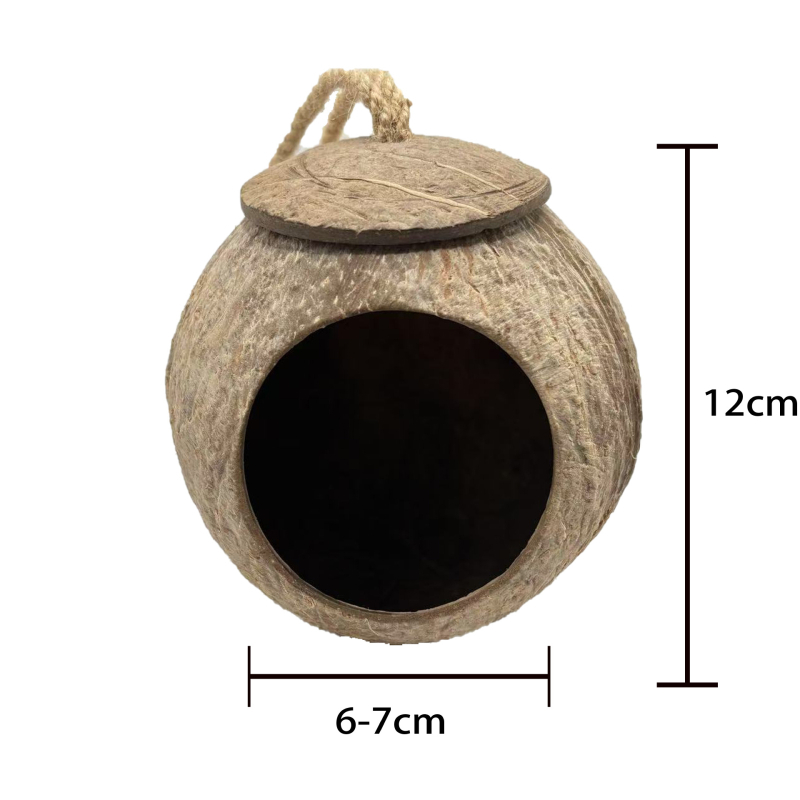 Cuib din lemn pentru păsări de companie, fabricat în Zhejiang