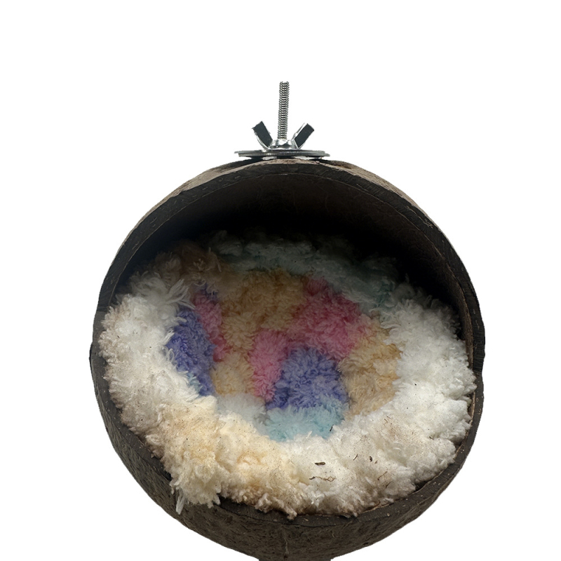 Cuib din lemn pentru păsări de companie, fabricat în Zhejiang