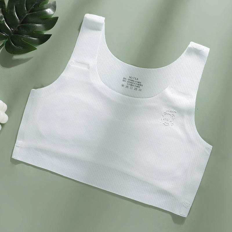 Dievčenské tielko bez ramien s priedušnou sieťovinou – 54% nylon/polyamid, bezpečnostná trieda B, pre deti od 8 rokov, leto/jar/jesen