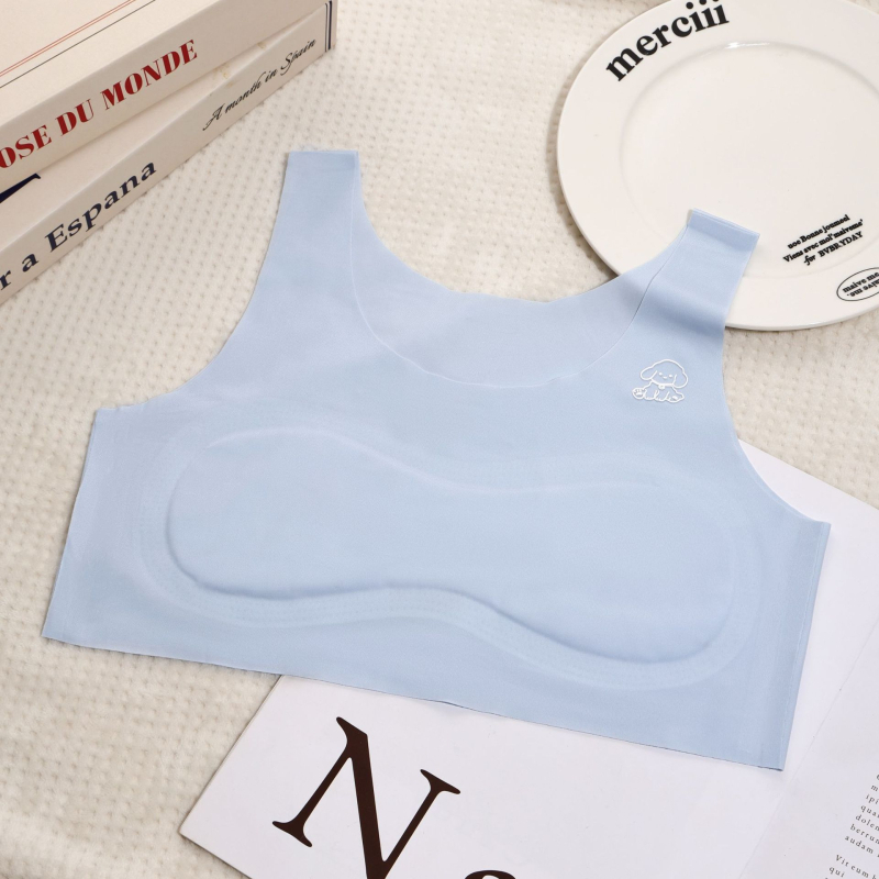 Dječji top od Ice Silk, prozračan bezšivni grudnjak, za djevojčice 9–13 godina
