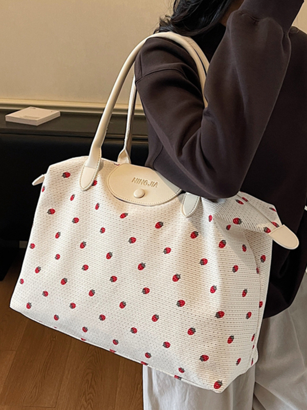 Putna torba 20–35 L, platno, vodootporna, otporna, podstava poliesterom, unisex, gradski stil