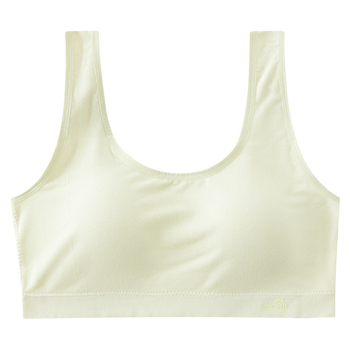 Dječji sportski grudnjak u stilu veste s punim latexnim šalicama, viskozni materijal, podstava 90–95% viskoze, fiksne dvostruke naramenice