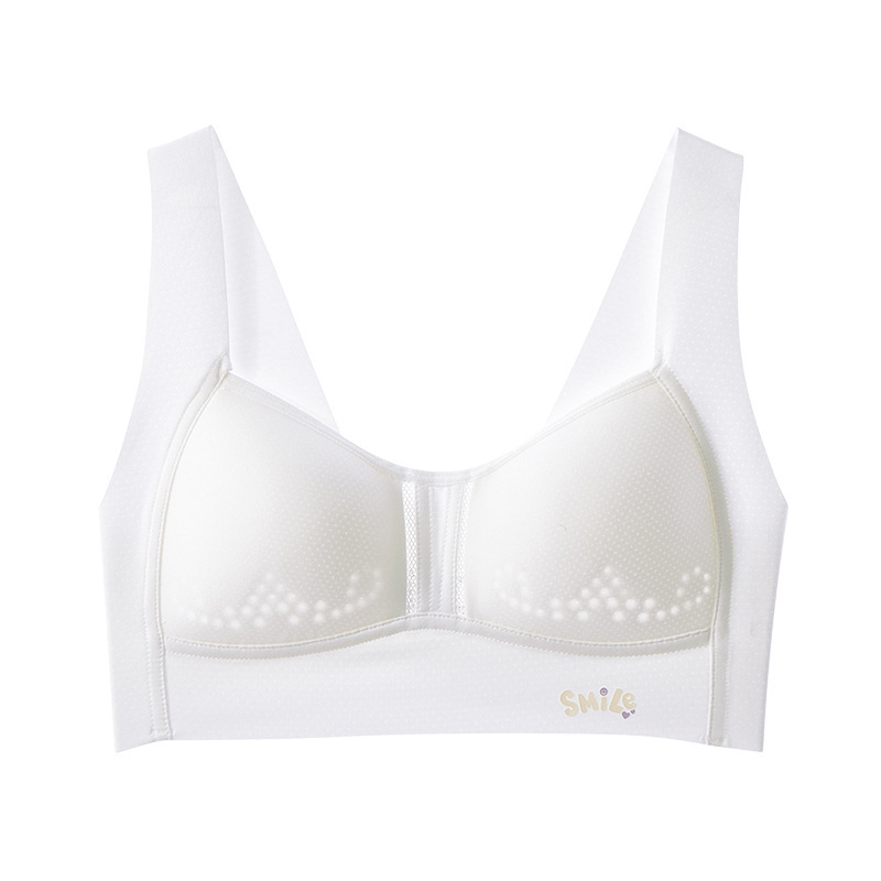 Dječji grudnjak u stilu veste, s punim cupom, tanko oblikovanim čašicama s pjenom, najlon materijal, za uzrast 12–15 godina