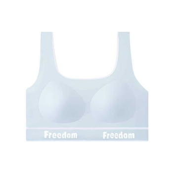 Dječja sportska grudnjaka u stilu vesta, najlon, pune čašice, tanki kalupi s spužvom, prozračna i udobna