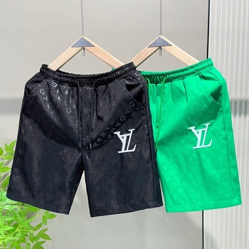 Muške ljetne kratke hlače ravnog kroja, 100% poliester, gradski stil, ljeto 2025