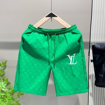 Muške ljetne kratke hlače ravnog kroja, 100% poliester, gradski stil, ljeto 2025