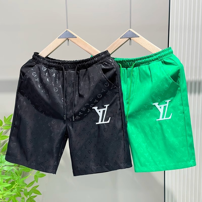 Muške ljetne kratke hlače ravnog kroja, 100% poliester, gradski stil, ljeto 2025