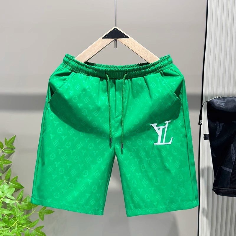 Muške ljetne kratke hlače ravnog kroja, 100% poliester, gradski stil, ljeto 2025