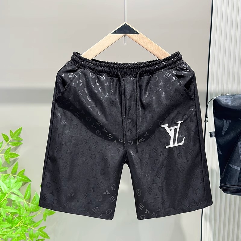 Muške ljetne kratke hlače ravnog kroja, 100% poliester, gradski stil, ljeto 2025