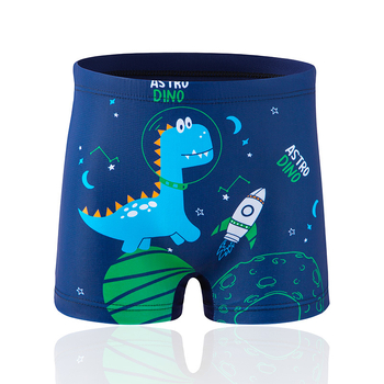 Παιδικά μαγιό για αγόρια, πολύχρωμο ζωικό καρτούν μοτίβο, πολυεστέρας 90–95%, κατάλληλα για κολύμβηση