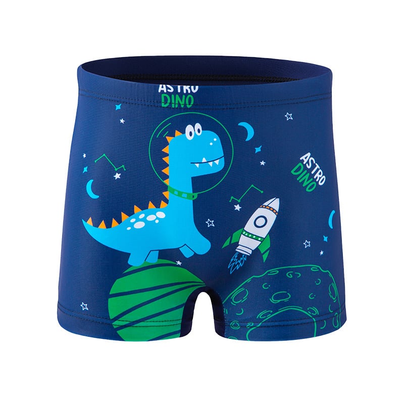 Παιδικά μαγιό για αγόρια, πολύχρωμο ζωικό καρτούν μοτίβο, πολυεστέρας 90–95%, κατάλληλα για κολύμβηση