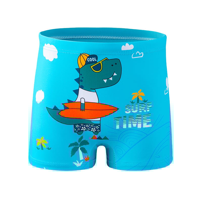 Παιδικά μαγιό για αγόρια, πολύχρωμο ζωικό καρτούν μοτίβο, πολυεστέρας 90–95%, κατάλληλα για κολύμβηση