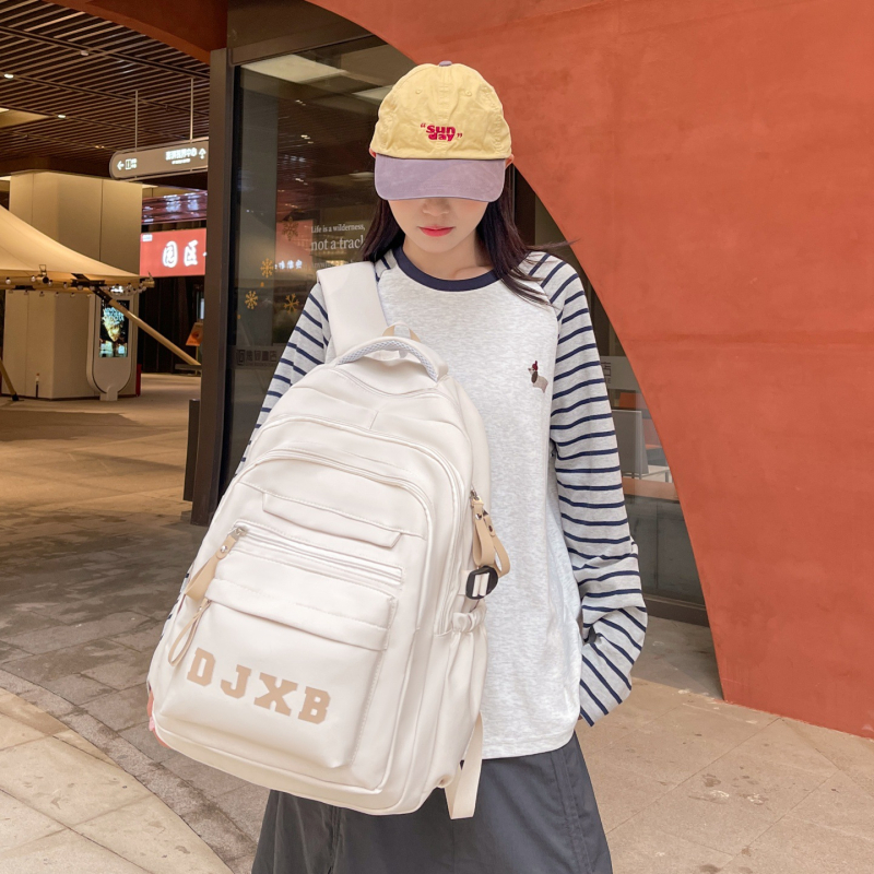 Unisex ruksak za laptop – lagan najlon, kapacitet 20–35 L, jastučići za ramena s zračnim jastučićima, uzorak slova