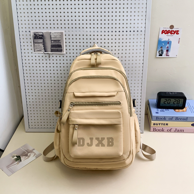 Unisex ruksak za laptop – lagan najlon, kapacitet 20–35 L, jastučići za ramena s zračnim jastučićima, uzorak slova