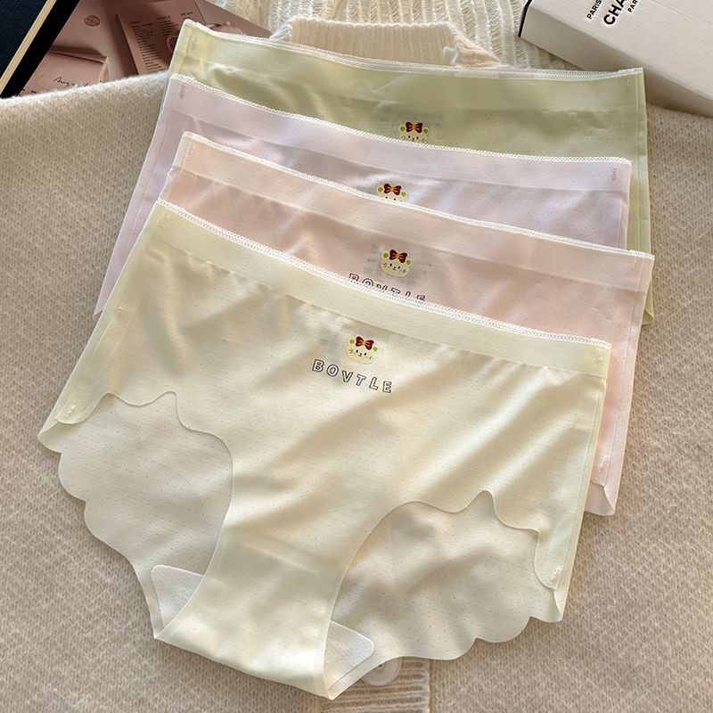 Djevojčice donje rublje od ice silk, 7A antibakterijsko, mrežasti materijal, prirodan osjećaj kože, udobne i prozračne, lagane za ljeto