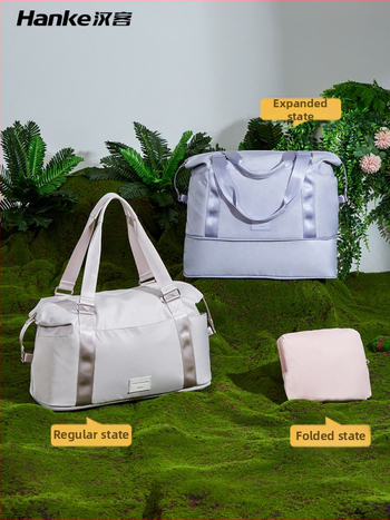 Sklopiva putna Duffel torba | Kapacitet 36-55L, Poliester, Vodootporna, Proširiva, Sklopiva