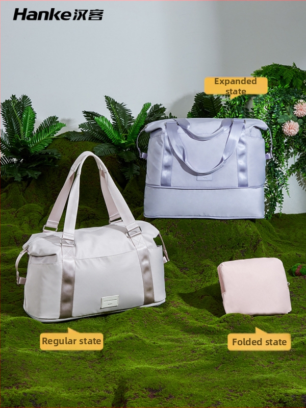 Sklopiva putna Duffel torba | Kapacitet 36-55L, Poliester, Vodootporna, Proširiva, Sklopiva