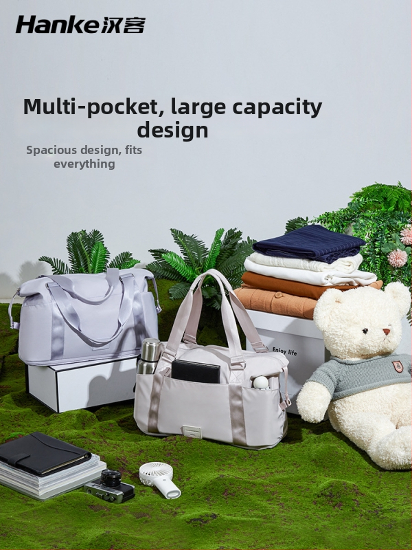 Sklopiva putna Duffel torba | Kapacitet 36-55L, Poliester, Vodootporna, Proširiva, Sklopiva