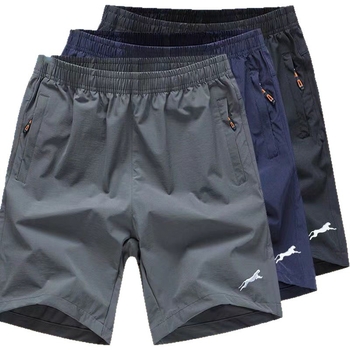 Șorturi de plajă pentru bărbați, 95% poliester, micro-elasticitate, decor cu nasturi