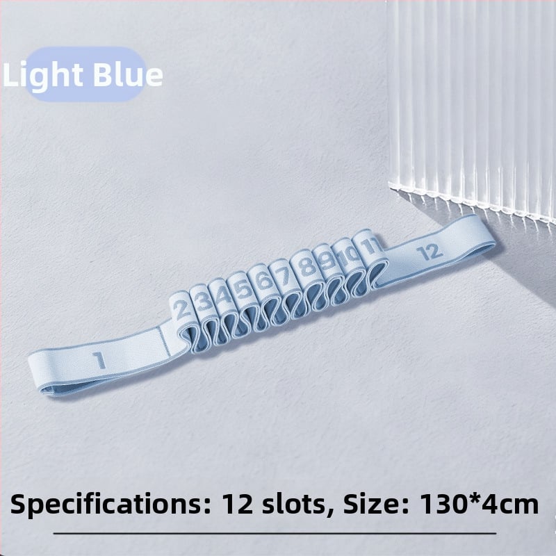 Танцова съпротивителна лента с 8/10/12 секции, фитнес йога лента за разтягане на талия и крак, полиестер и латекс, марка Lixiang