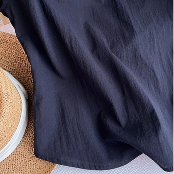 Ženska bezrukavska košulja s okruglim izrezom, Slim fit, Proljeće 2025, Cool Silk Cotton tkanina