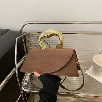 Ženska PU kvadratna crossbody torba, ulični stil, zatvoren otvar, unutarnja džep, jedna naramenica