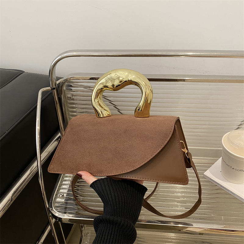 Ženska PU kvadratna crossbody torba, ulični stil, zatvoren otvar, unutarnja džep, jedna naramenica