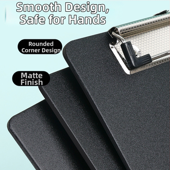 Plasztikus lemezcsipesz A4 dokumentumokhoz, lemez vastagsága 3 mm, méretek 235×315 mm, függő irattartó